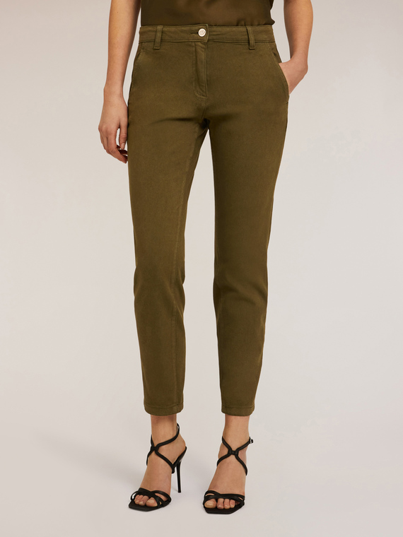 Pantalon chino Kendall en drill de coton