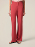 Pantalones palazzo de tejido fluido image number 3