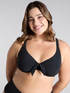 Bikini mit Schleife und Ton-in-Ton-Kristall image number 3