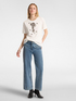 T-shirt with floral embroidery image number 2