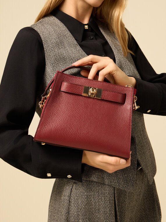 Borsa a tracolla Ophelia in vera pelle