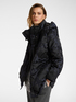 Monogram down jacket with hood image number 0