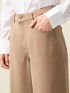 Pantaloni palazzo in tencel image number 2