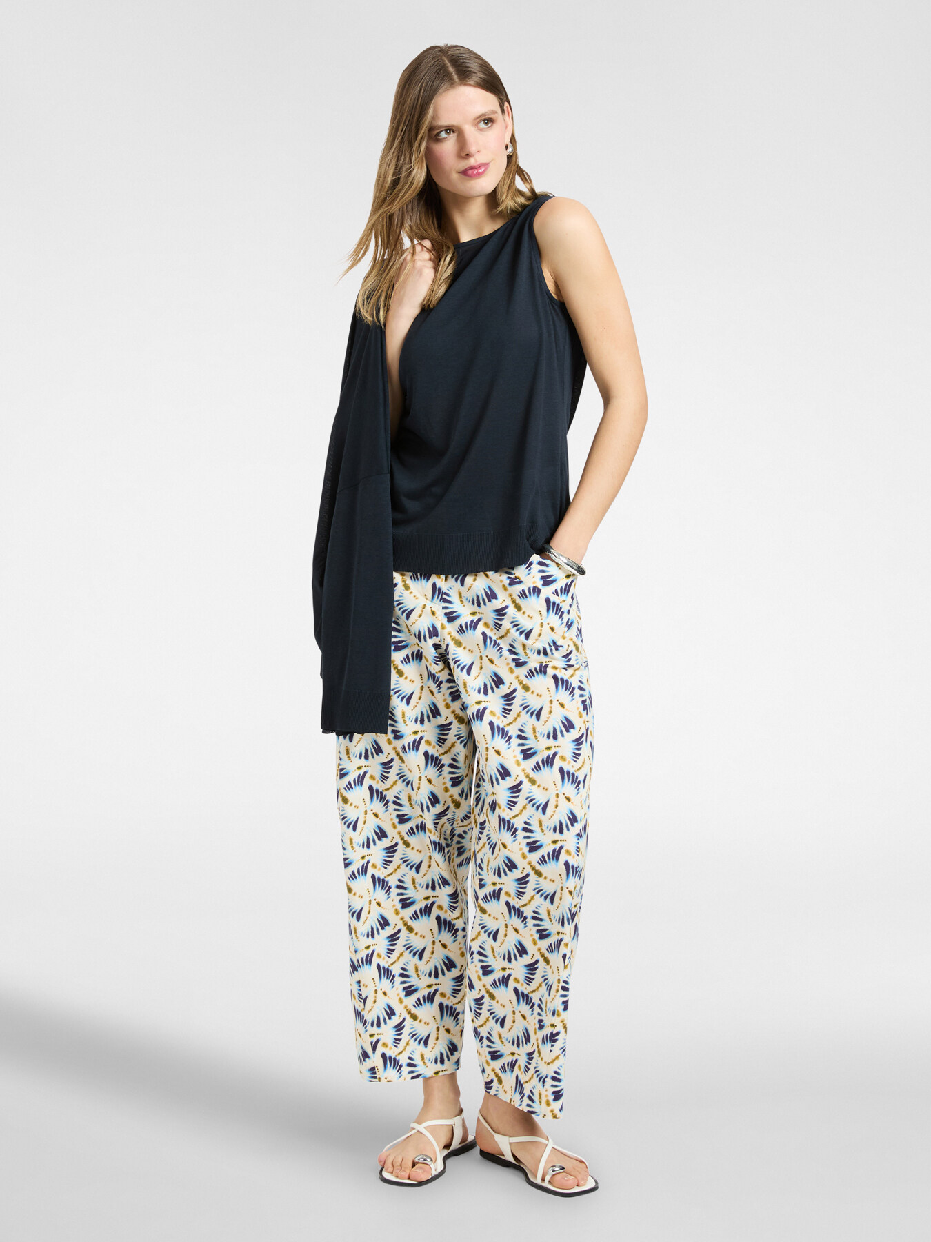 Boat neck top image number 2