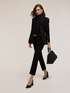 Single-breasted viscose blend blazer image number 0