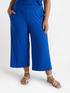Weit geschnittene Hose aus Jersey image number 2