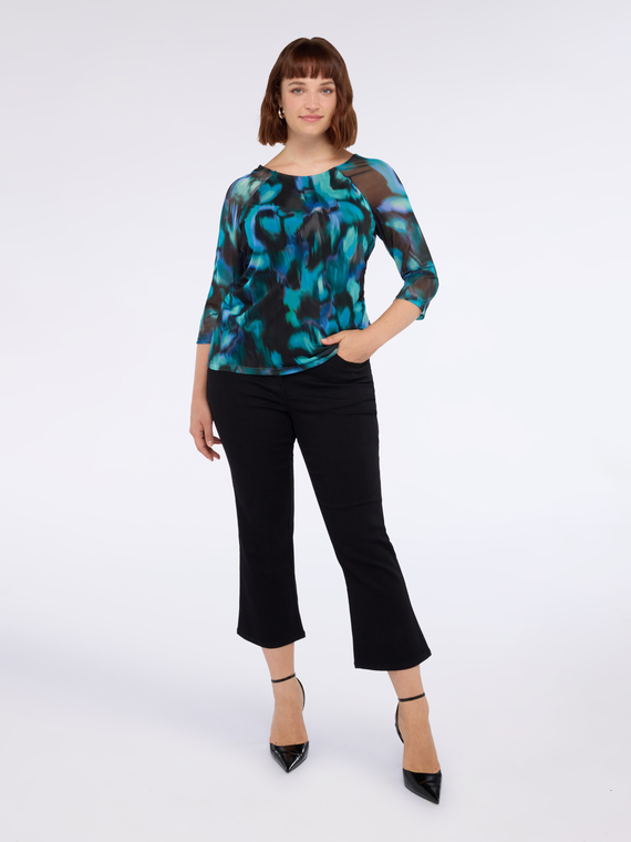 T-shirt with gradient print