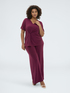 Pantalon Wide Leg en jersey image number 2