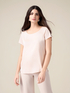 Viscose blend satin T-shirt image number 0