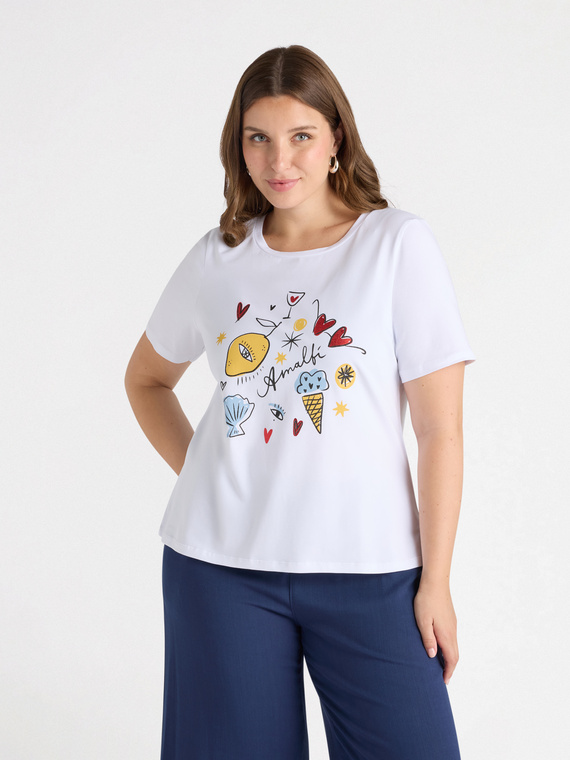 T-shirt imprimé