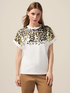 Jersey T-shirt with sequins image number 0