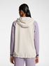 Hooded zip-up viscose blend cardigan image number 1