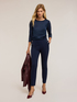 Tricou basic bimaterial image number 2
