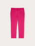 Regular cotton trousers image number 3