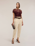 Blouse courte en dentelle image number 2