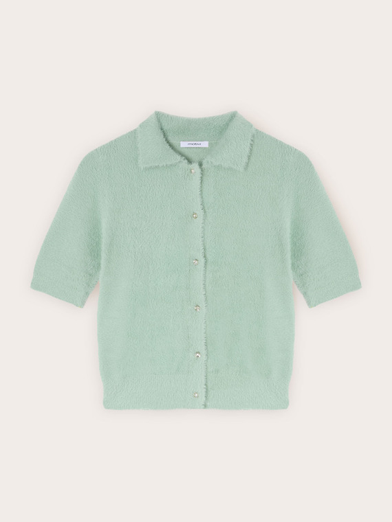 Cardigan en maille avec boutons