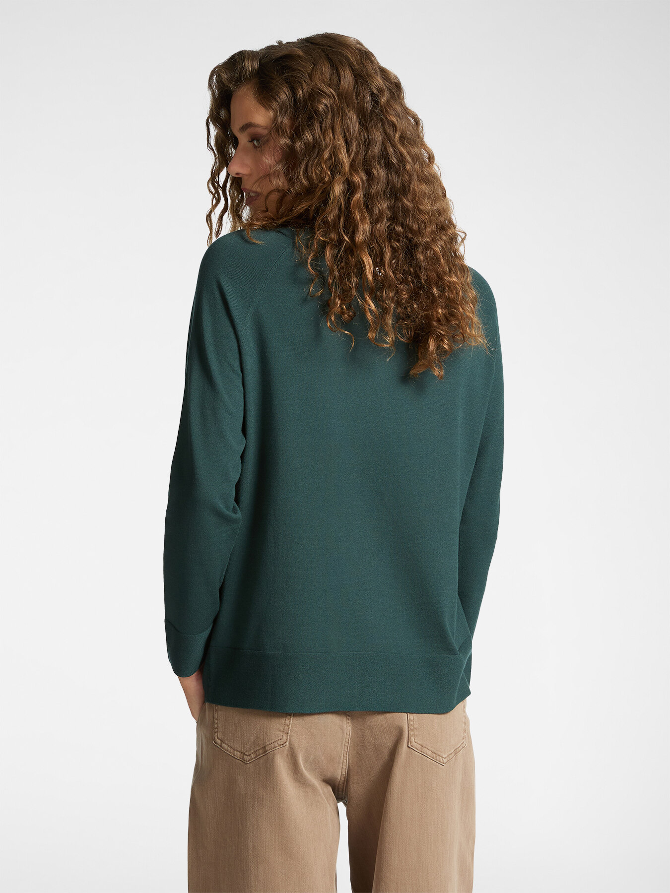 Pullover mit U-Boot-Ausschnitt image number 1