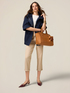 Cotton/lyocell boyslim trousers image number 0