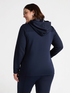 Sweatshirt aus Stoff in Matelassé-Optik image number 1