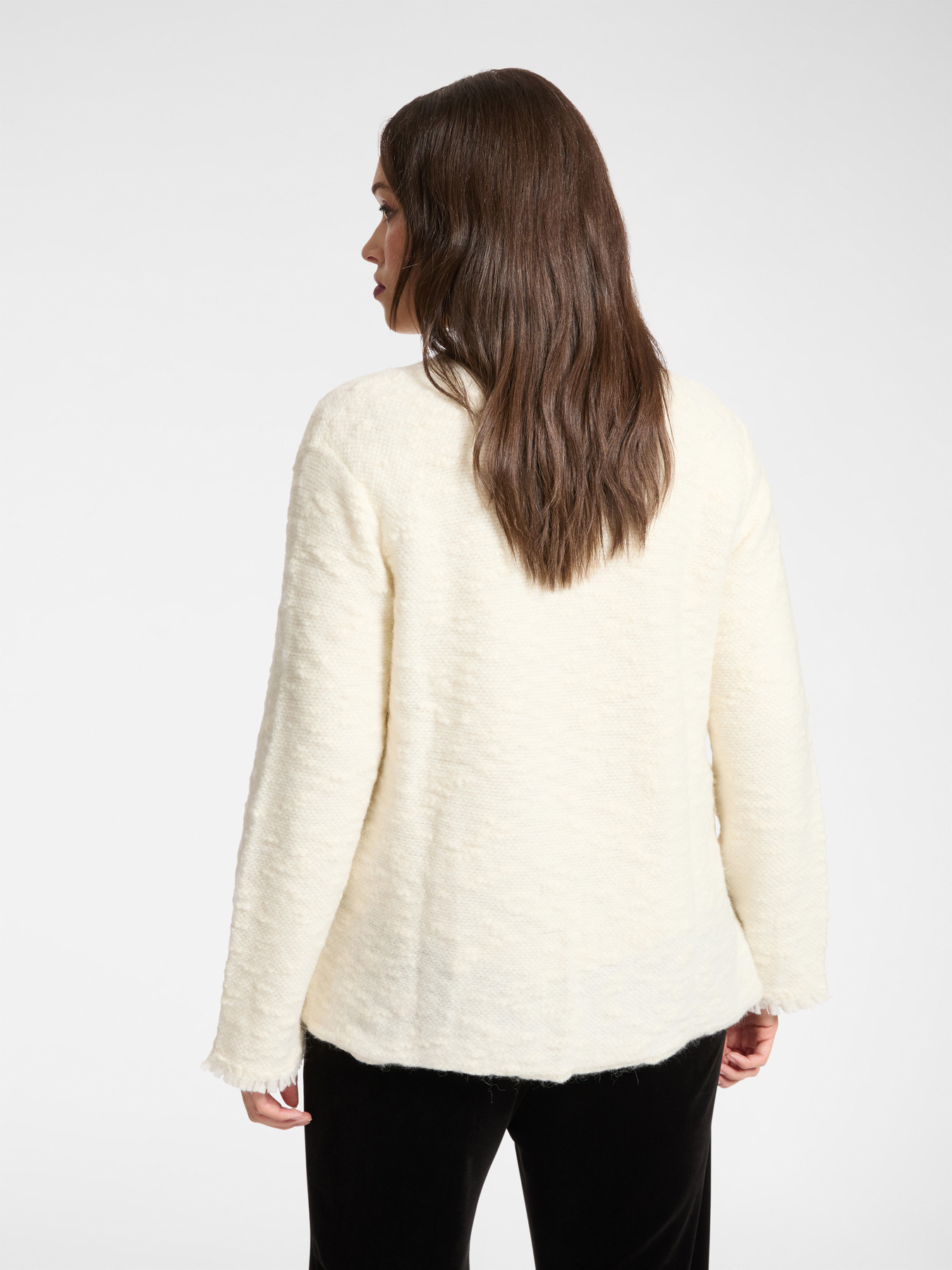 Cardigan with fringes image number 1