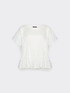 T-shirt with ruffle at the bottom image number 4