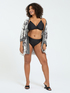 Gekreuzter Bikini mit Schmuckdetail image number 5