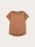 T-shirt bimaterica misto cotone image number 3