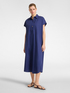 Robe mi-longue en popeline image number 0