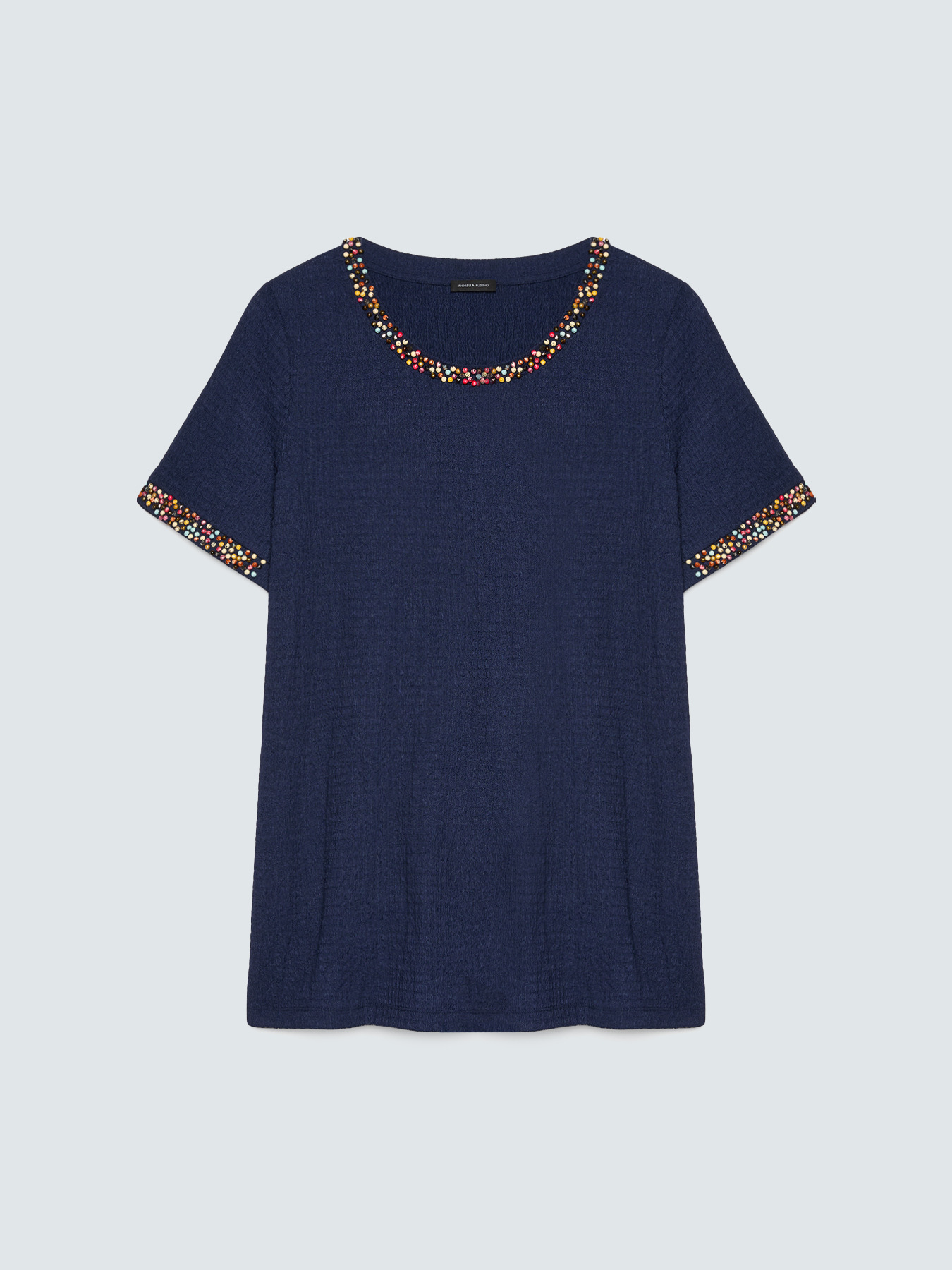 T-Shirt aus Jersey mit Perlen image number 5