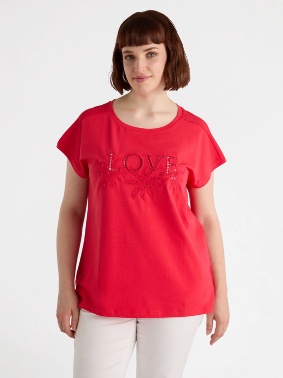Embroidered T-shirt