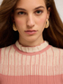 Ribbed knit top image number 2