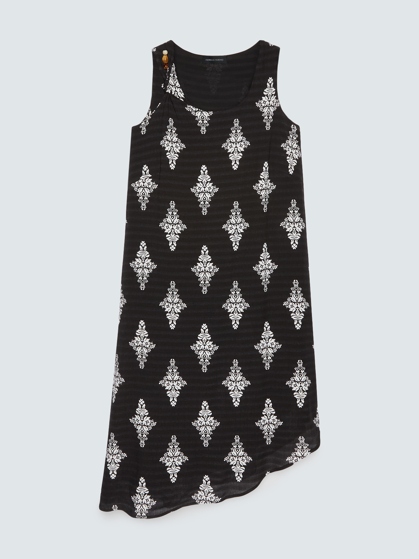 Robe sans manches &agrave; imprim&eacute; image number 4