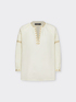 Blouse with ethnic embroidery image number 4