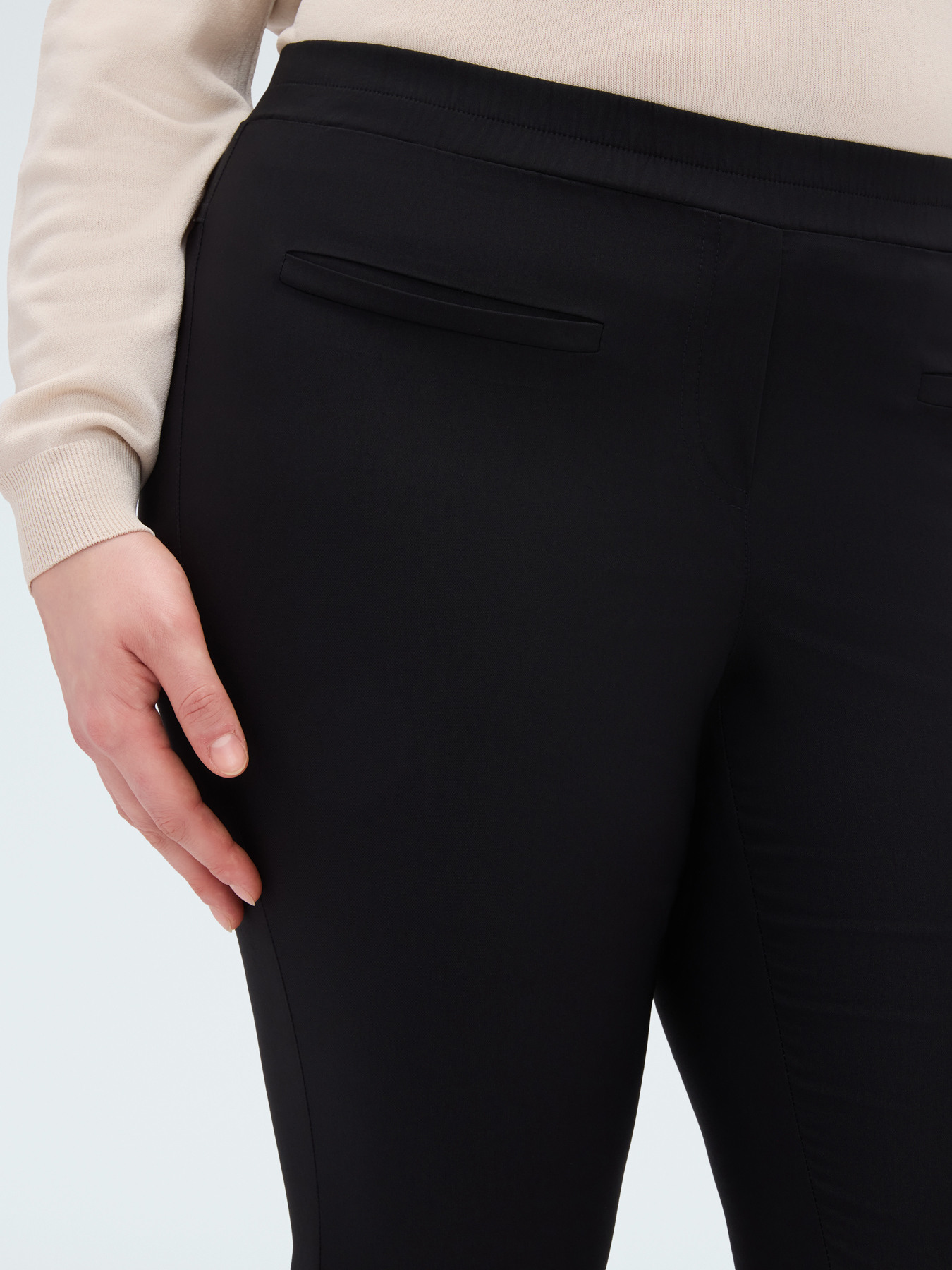 Pantalon Jeggings avec taille &eacute;lastiqu&eacute;e image number 3