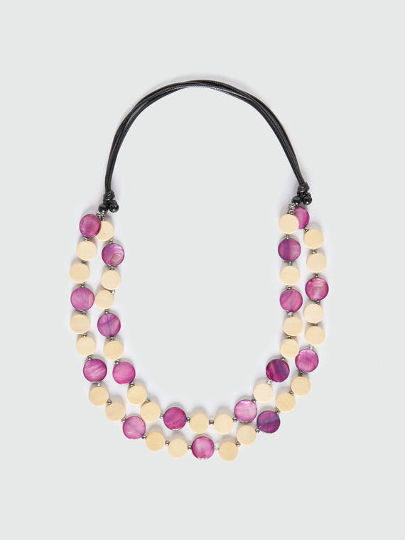 Collana con ciondoli rotondi