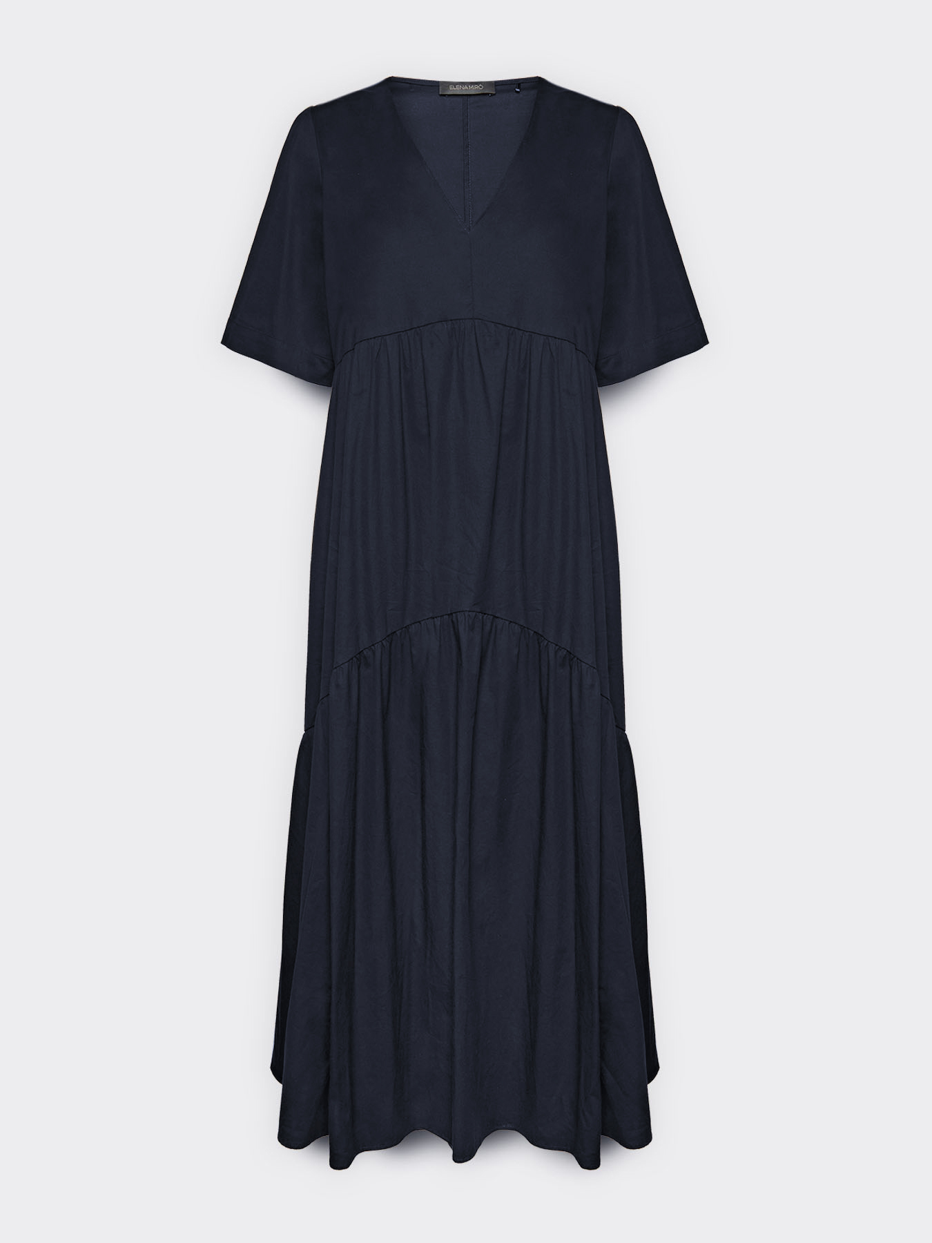 Midi dress with ruffles image number 4