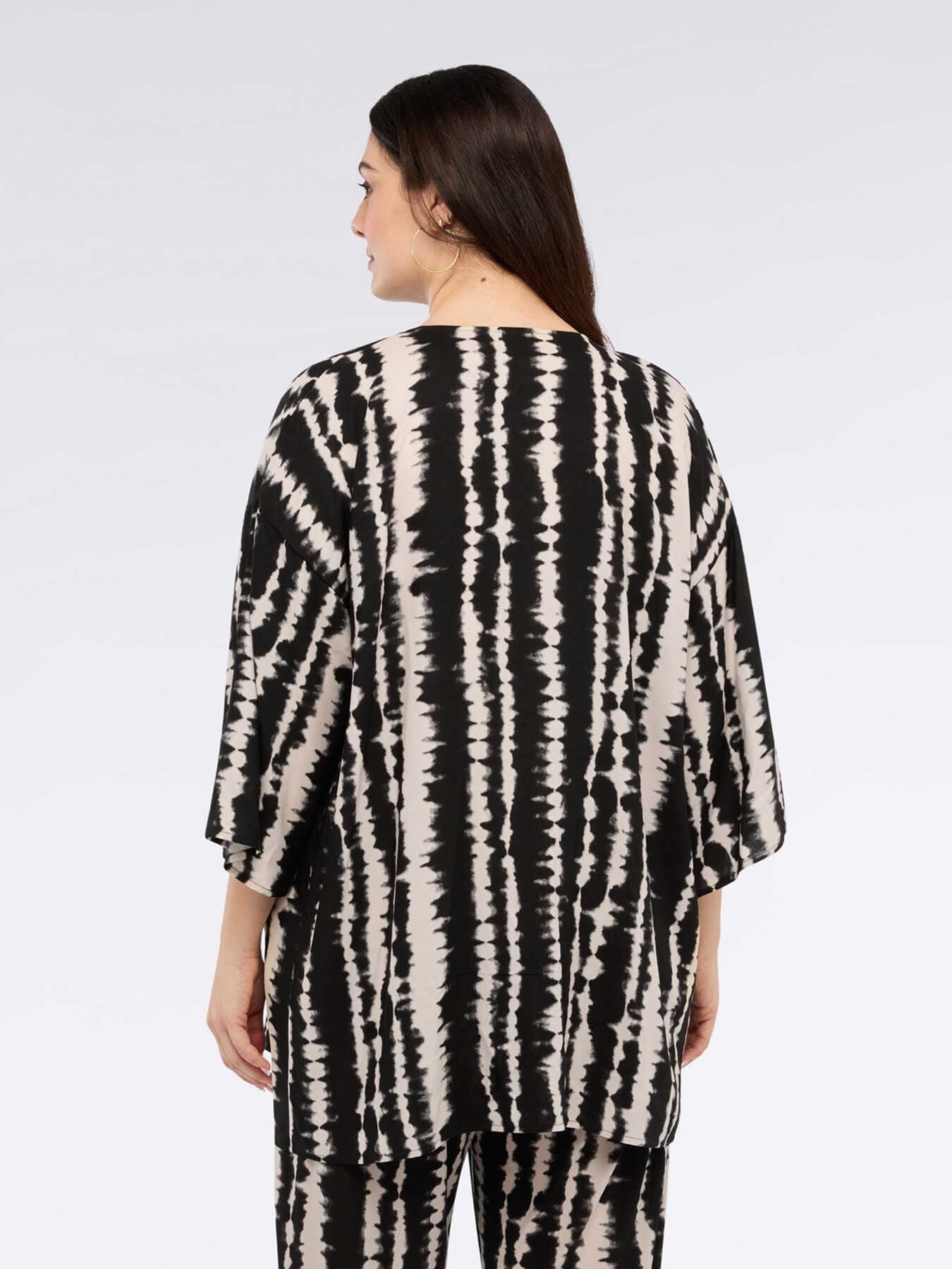 Kimono stampa tie dye image number 1