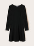 Flare-Kleid aus Milano-Strick image number 4