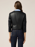 Short jacket with laser processing image number 1