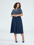 Hybridkleid in A-Linie image number 2