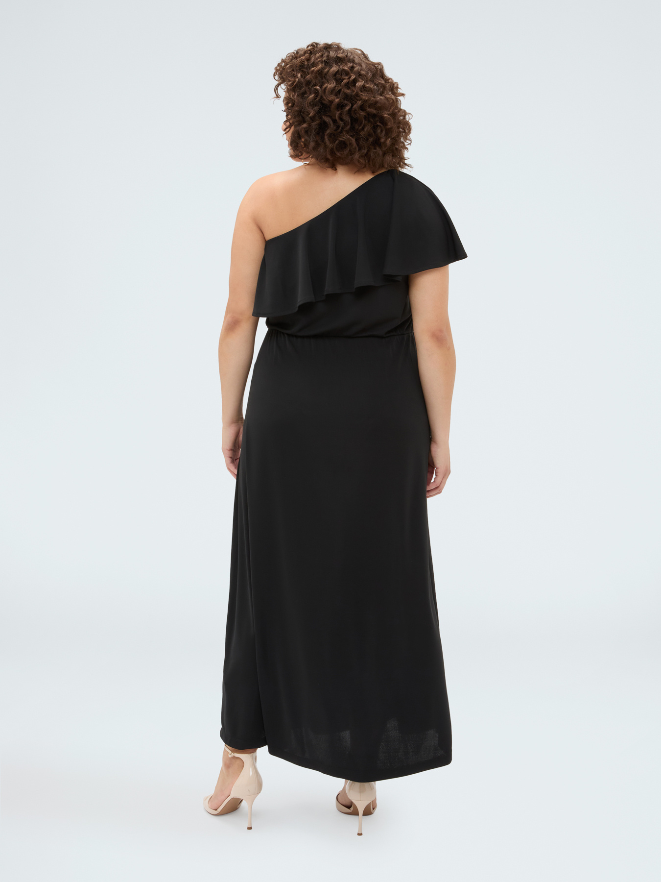 Dream Einschulter-Kleid mit Volant image number 3