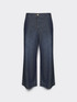 Chambray Cropped Jeans image number 4
