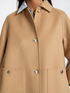Double-fabric coat image number 4