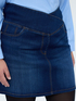 Minigonna in denim linea ad A image number 3