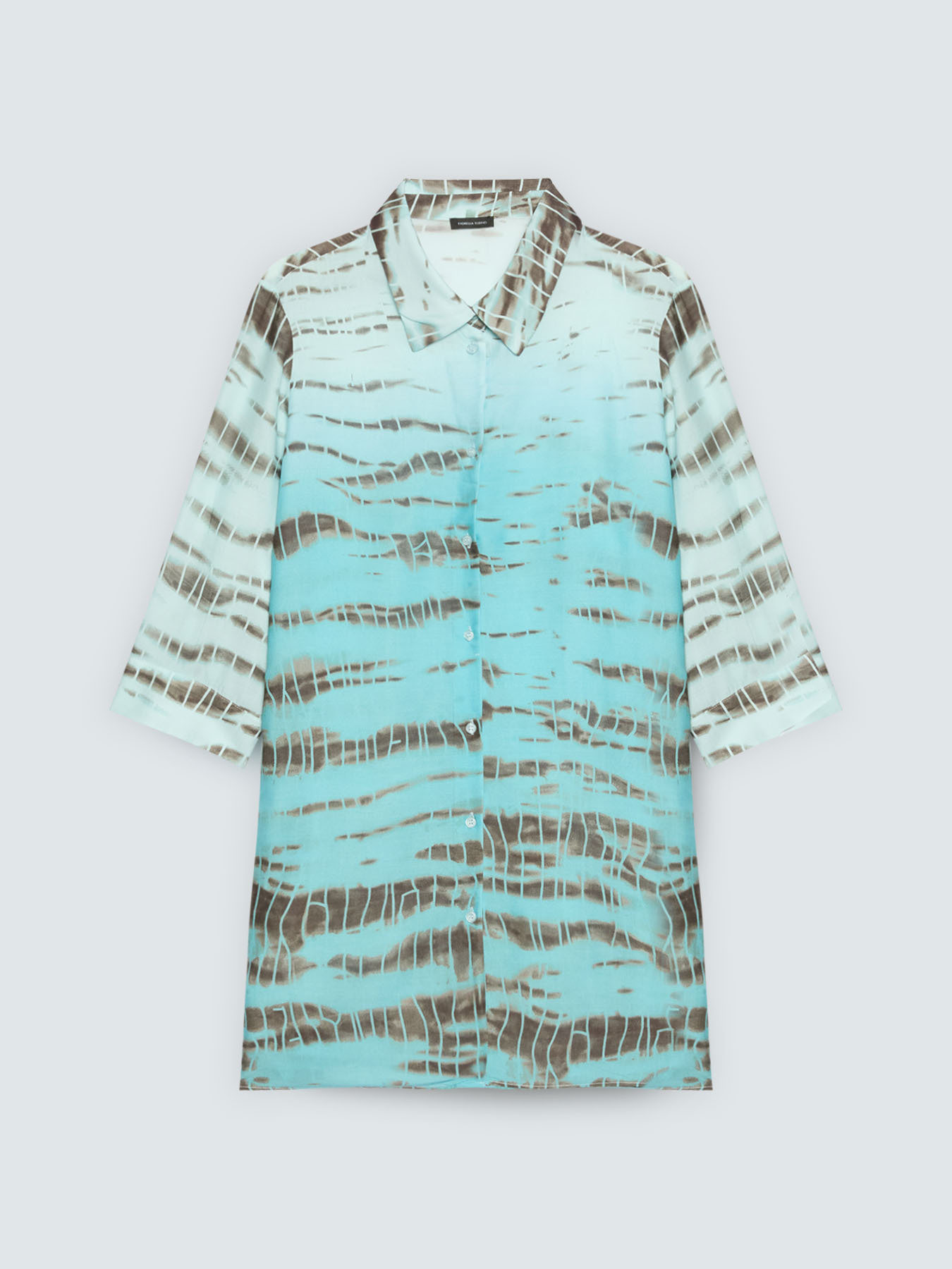 Faded animal print shirt image number 4