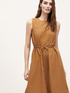 Midi-Kleid aus Baumwolle mit Tunnelzug image number 3