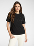 T-shirt in cotone con ricamo image number 0