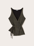 Top cache-coeur in maglia lurex image number 3