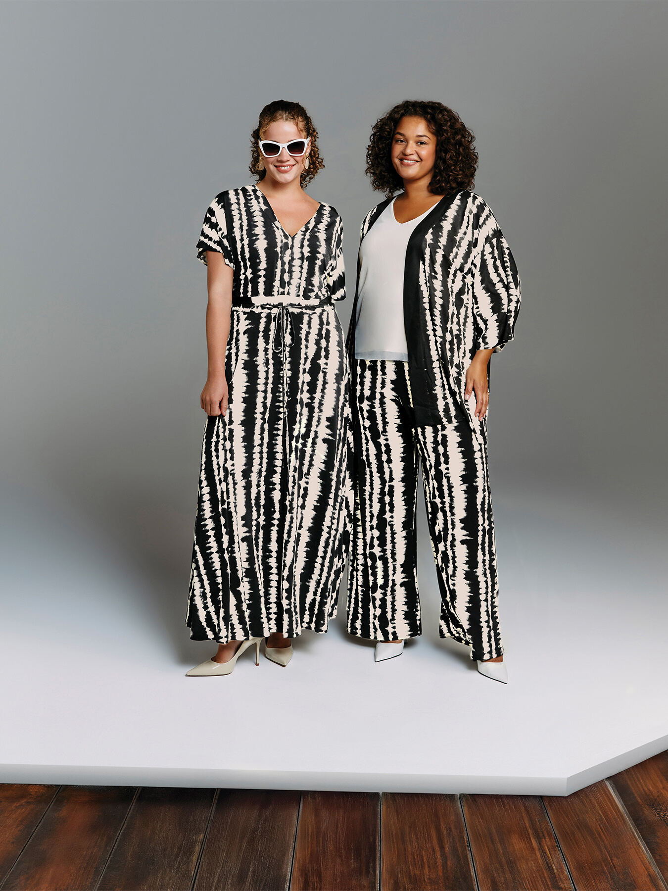 Robe longue imprimé tie dye image number 4