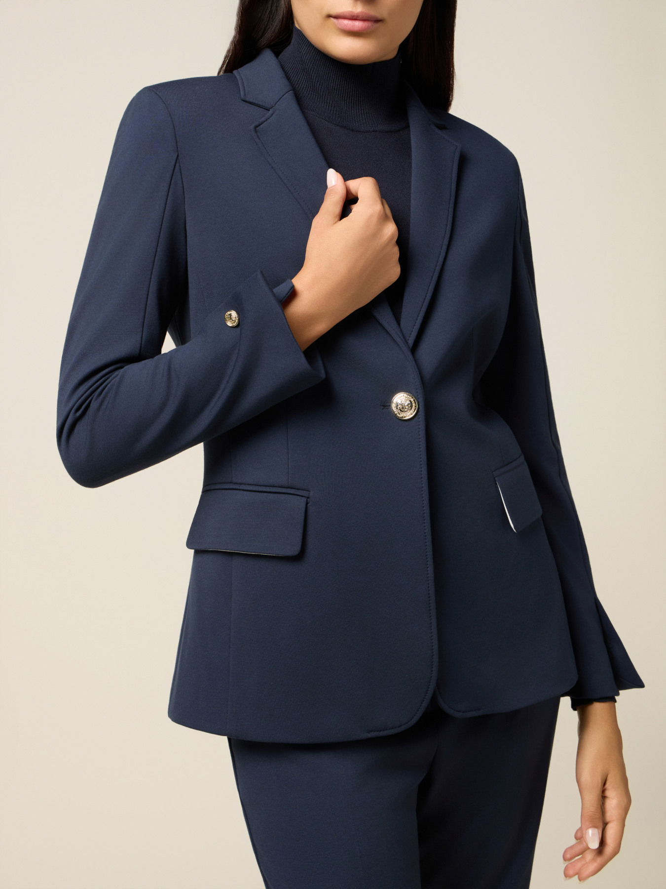 Blazer in punto milano image number 2